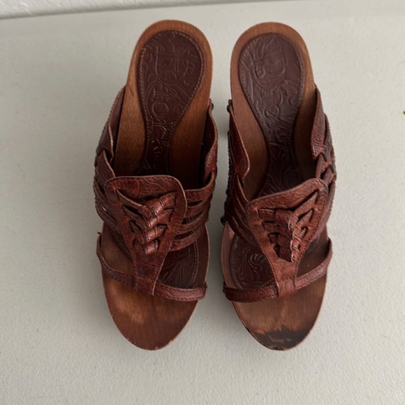 VINTAGE  Dior Pionnier slip on platform mule sandals - Picture 5 of 12